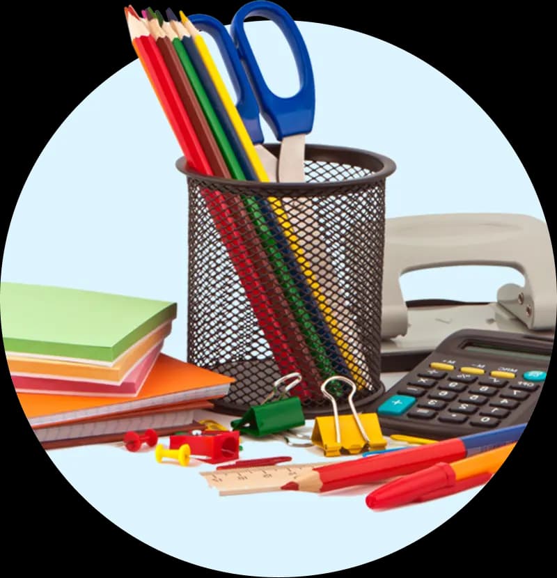 Stationery and desk essentials